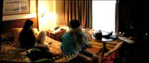 Panorama of hotel room